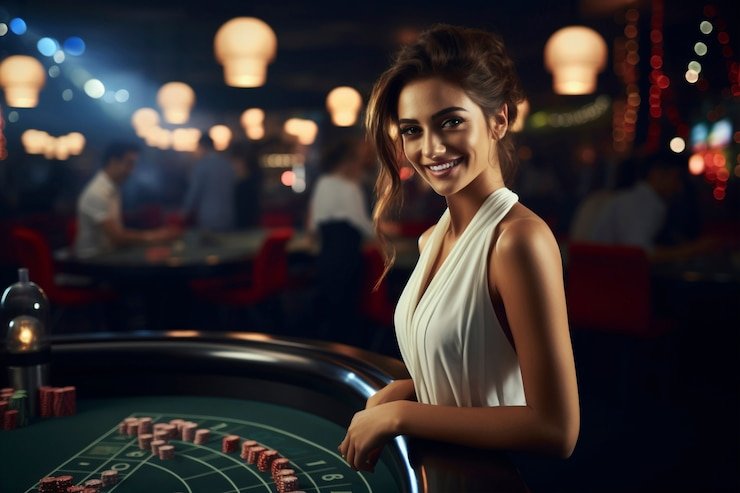 Tampilan kartu pemain dan statistik putaran Domino QQ